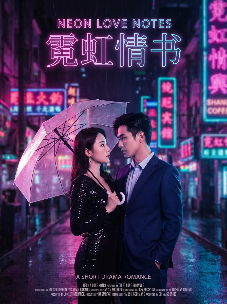 遭难者们 热播都市爱情短剧 - 霓虹情书海报